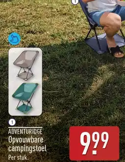 ALDI Adventuridge Opvouwbare campingstoel aanbieding