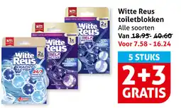 Hoogvliet Witte Reus toiletblokken aanbieding