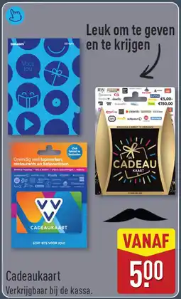 ALDI Cadeaukaart aanbieding