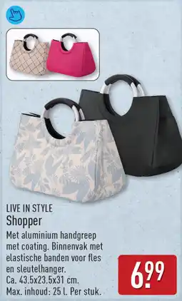 ALDI Live in style Shopper aanbieding