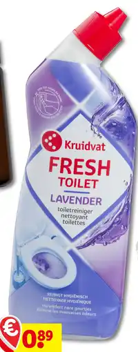 Kruidvat Kruidvat fresh toilet aanbieding