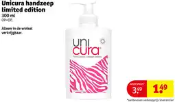 Kruidvat Unicura handzeep limited edition aanbieding