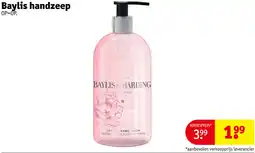 Kruidvat Baylis handzeep aanbieding