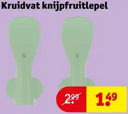 Kruidvat Kruidvat knijpfruitlepel aanbieding