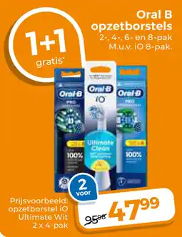 Trekpleister Oral B Opzetborstels aanbieding