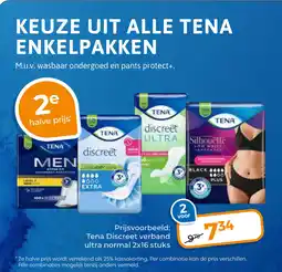 Trekpleister Keuze uit Alle Tena Enkelpakken aanbieding