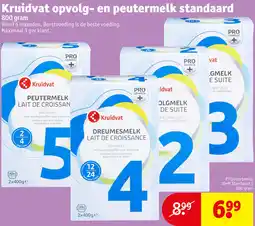 Kruidvat Kruidvat opvolg en peutermelk standaard aanbieding