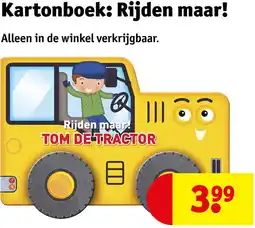 Kruidvat Kartonboek: Rijden maar! aanbieding