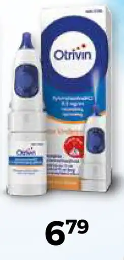 Trekpleister Otrivin Nasal Spray aanbieding