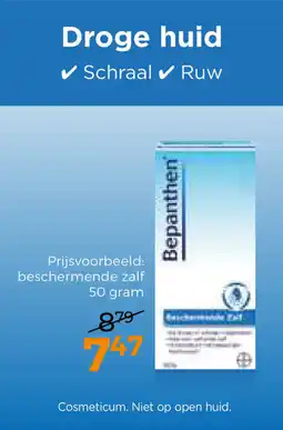 Trekpleister Bepanthen Beschermende Zalf aanbieding