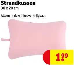 Kruidvat Strandkussen aanbieding