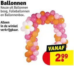 Kruidvat Ballonnen aanbieding