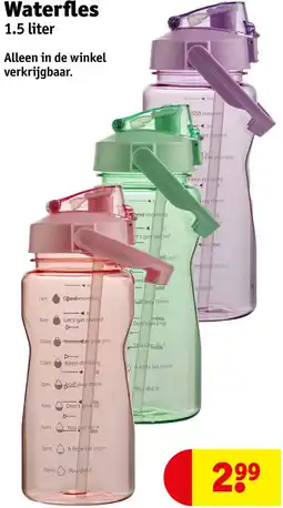 Kruidvat Waterfles aanbieding