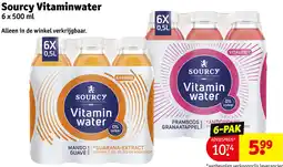 Kruidvat Sourcy Vitaminwater aanbieding