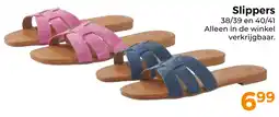 Trekpleister Slippers aanbieding