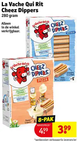 Kruidvat La Vache Qui Rit Cheez Dippers aanbieding