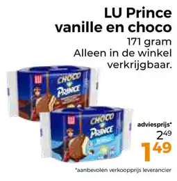 Trekpleister LU Prince Vanille en Choco aanbieding