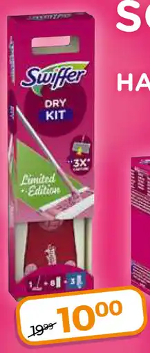 Trekpleister Swiffer Dry Kit aanbieding