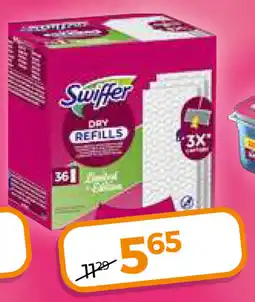 Trekpleister Swiffer Dry Refills aanbieding
