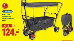 Lidl Pinolino Opvouwbare bolderkar met dak Paddy aanbieding