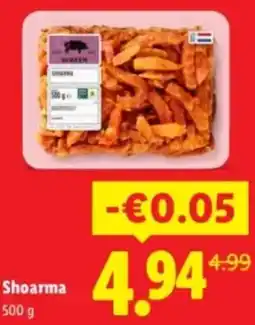 Lidl Shoarma aanbieding