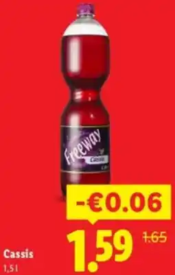 Lidl Cassis aanbieding