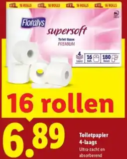Lidl Toiletpapier 4-laags aanbieding
