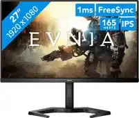 Bol.com Philips Evnia M1 series 27M1N3200ZS - Full HD IPS Gaming Monitor - 165hz - 27 inch aanbieding
