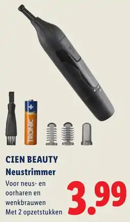 Lidl Cien Beauty Neustrimmer aanbieding