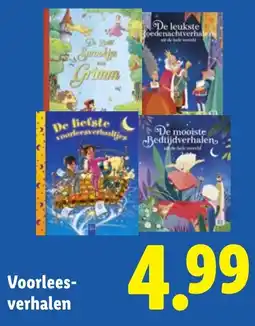 Lidl Voorleesverhalen aanbieding