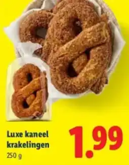 Lidl Luxe kaneel krakelingen aanbieding