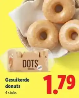 Lidl Gesuikerde donuts aanbieding