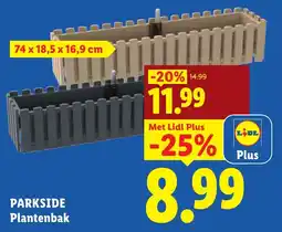 Lidl Parkside Plantenbak aanbieding