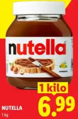 Lidl Nutella aanbieding