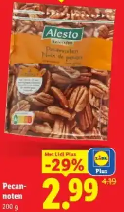 Lidl Pecannoten aanbieding