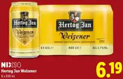 Lidl Hertog Jan Weizener aanbieding