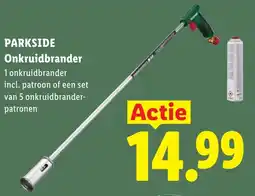 Lidl Parkside Onkruidbrander aanbieding