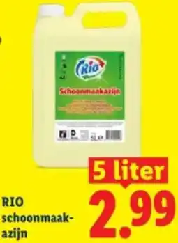 Lidl Rio Schoonmaakazijn aanbieding