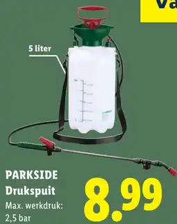 Lidl Parkside Drukspuit aanbieding