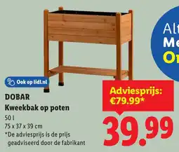 Lidl Dobar Kweekbak op Poten aanbieding