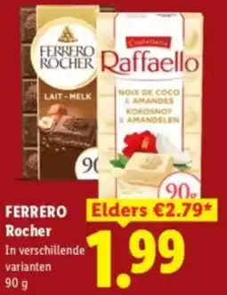 Lidl Ferrero Rocher aanbieding