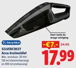 Lidl Silvercrest Accu Kruimeldief aanbieding