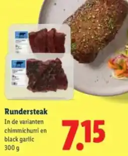 Lidl Rundersteak aanbieding