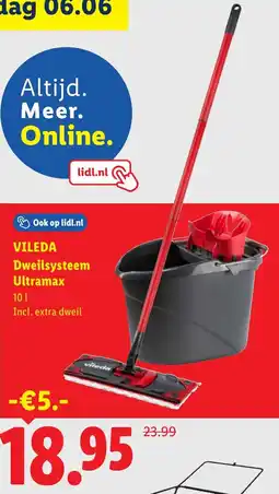 Lidl Vileda Dweilsysteem Ultramax aanbieding