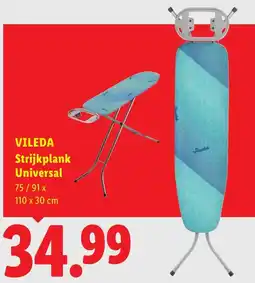 Lidl Vileda Strijkplank Universal aanbieding