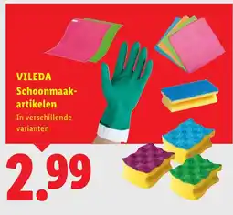 Lidl Vileda Schoonmaakartikelen aanbieding