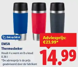 Lidl Emsa Thermosbeker aanbieding