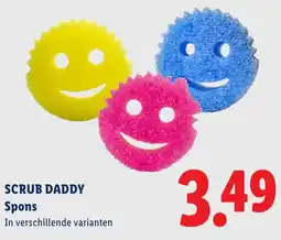 Lidl Scrub Daddy Spons aanbieding