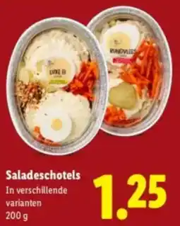 Lidl Saladeschotels aanbieding