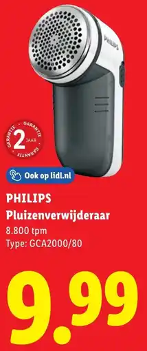 Lidl Philips Pluizenverwijderaar aanbieding